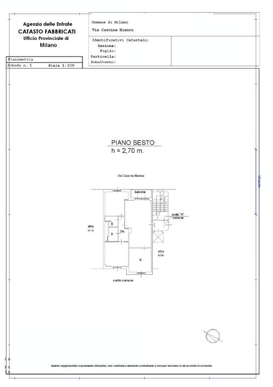 plan clienti Cascina Bianca