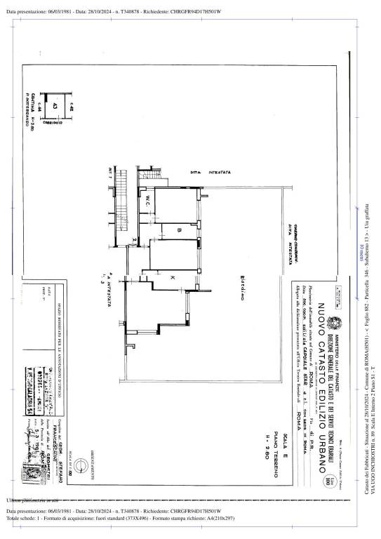 PLANIMETRIA APPARTAMENTO LISENA VALENTI 1