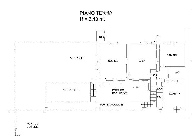 planimetria piano terra