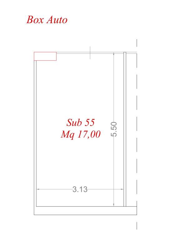 Planimetria Box auto Mansarda B (2) 1