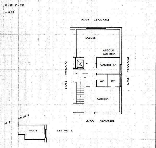 PLANIMETRIA IPOTESI 2 CAMERA E 2 WC