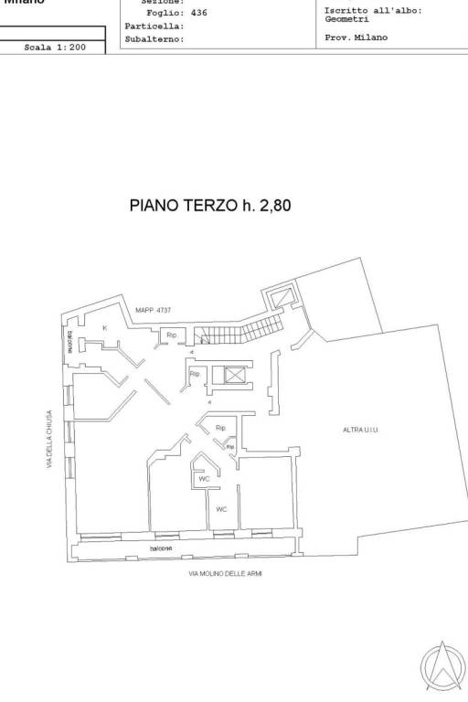 crocefisso 25 - planimetria catastale - anonimizza