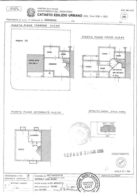 scheda cat. villa 1