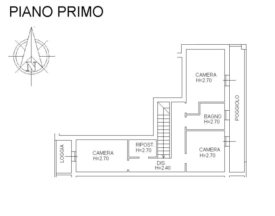 plan p1 quadri via visentin