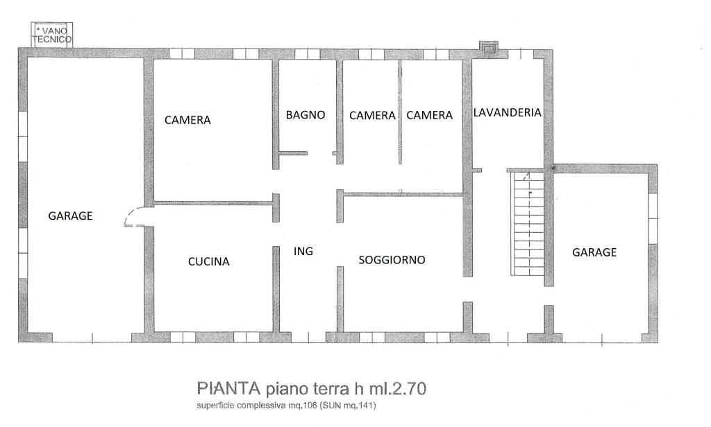 Planimetria Piano Terra