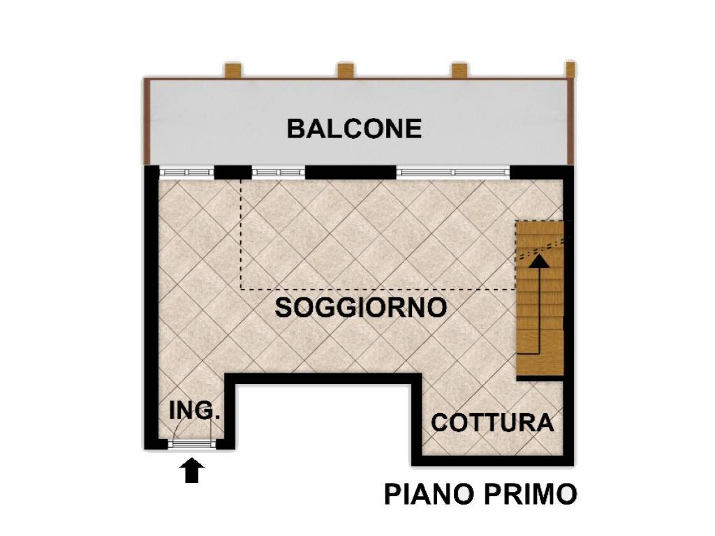 planimetria piano primo