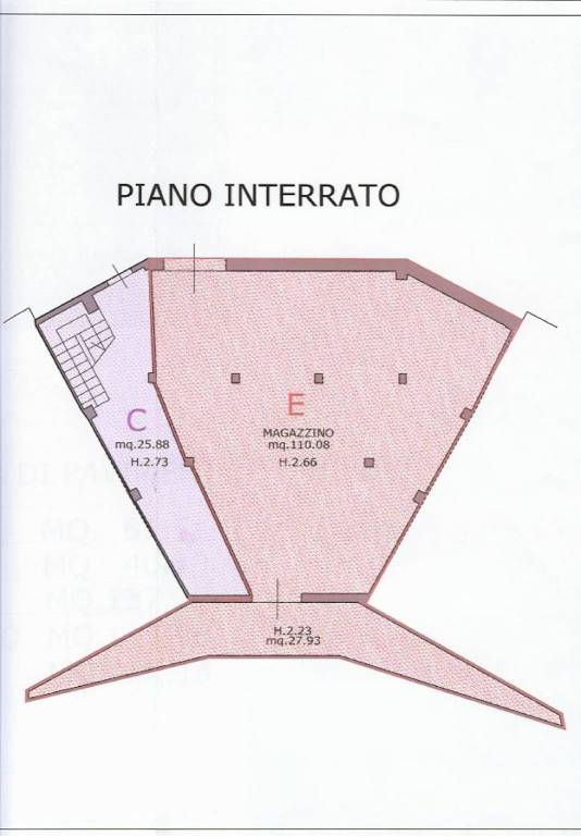 planimetria interrato 1