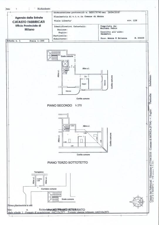 Scheda appartamento