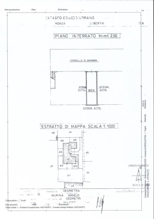 Scheda box