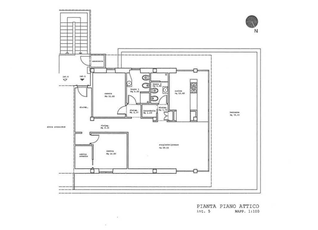 PLAN Via Teatro Romano 96-23