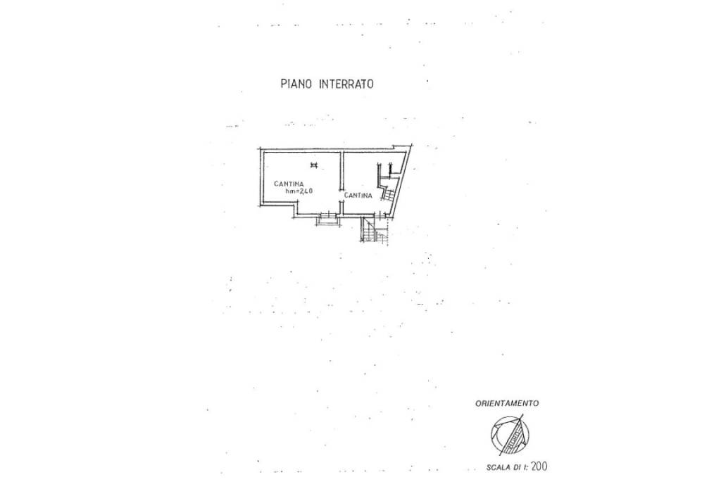 plan piano interrato