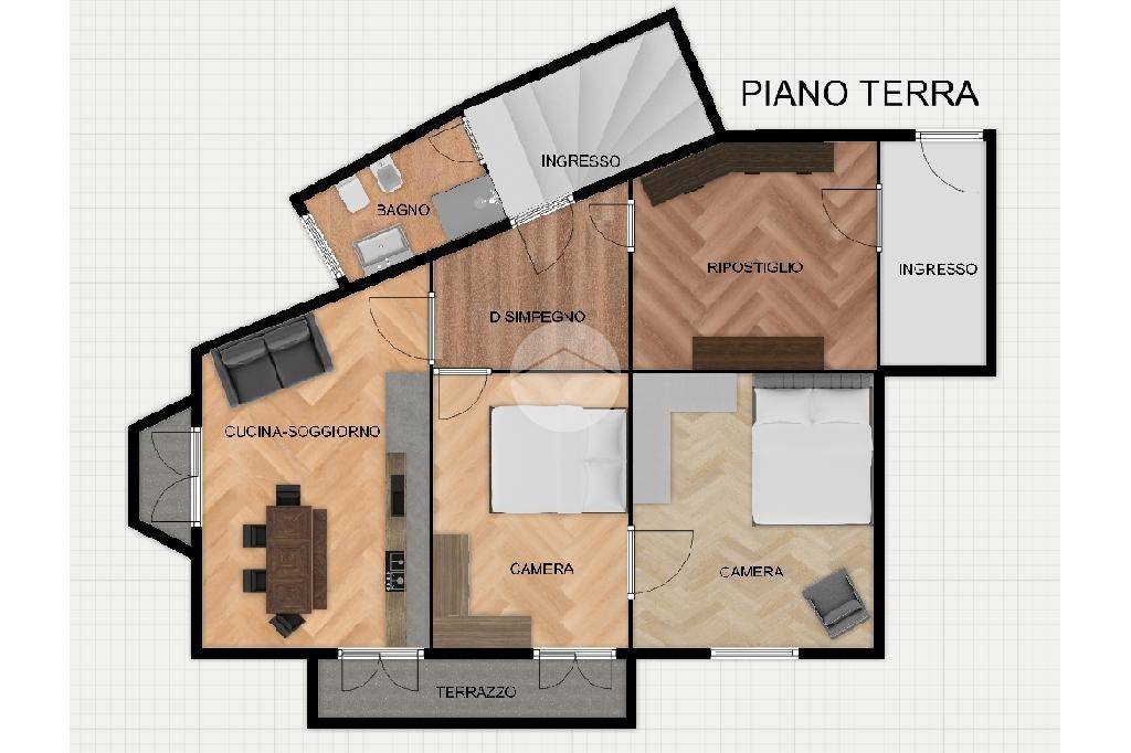 Planimetria piano terra