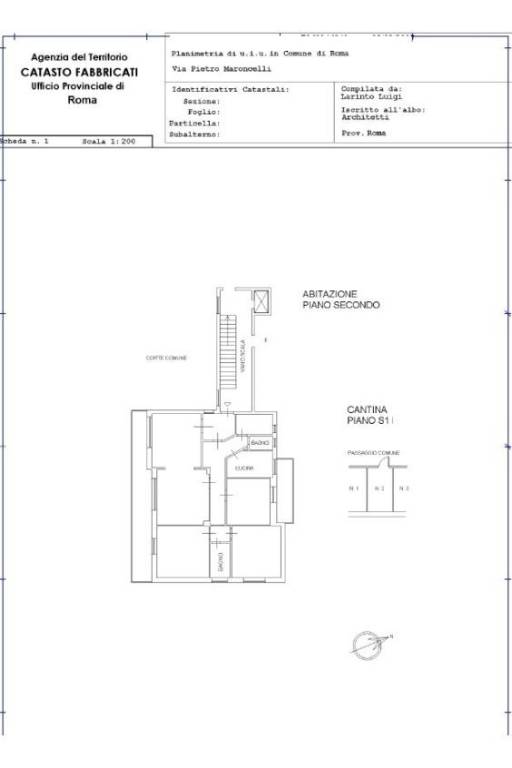 2PLANIMETRIA VIA PIETRO MARONCELLI PER IMMOBILIARE