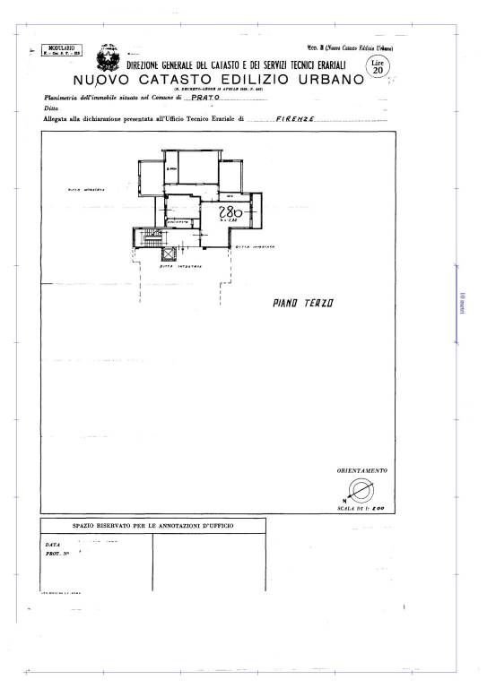 Planimetria appartamento 1