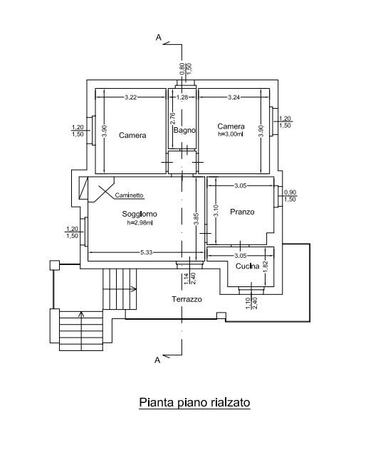 pubblicità piano terra rialzato