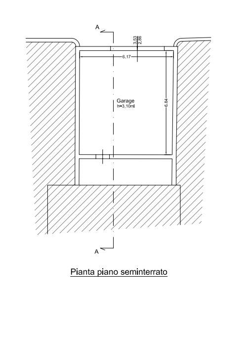 pubblicità piano seminterrato