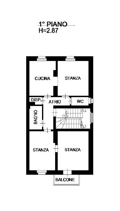 planimetria catastale appartamento