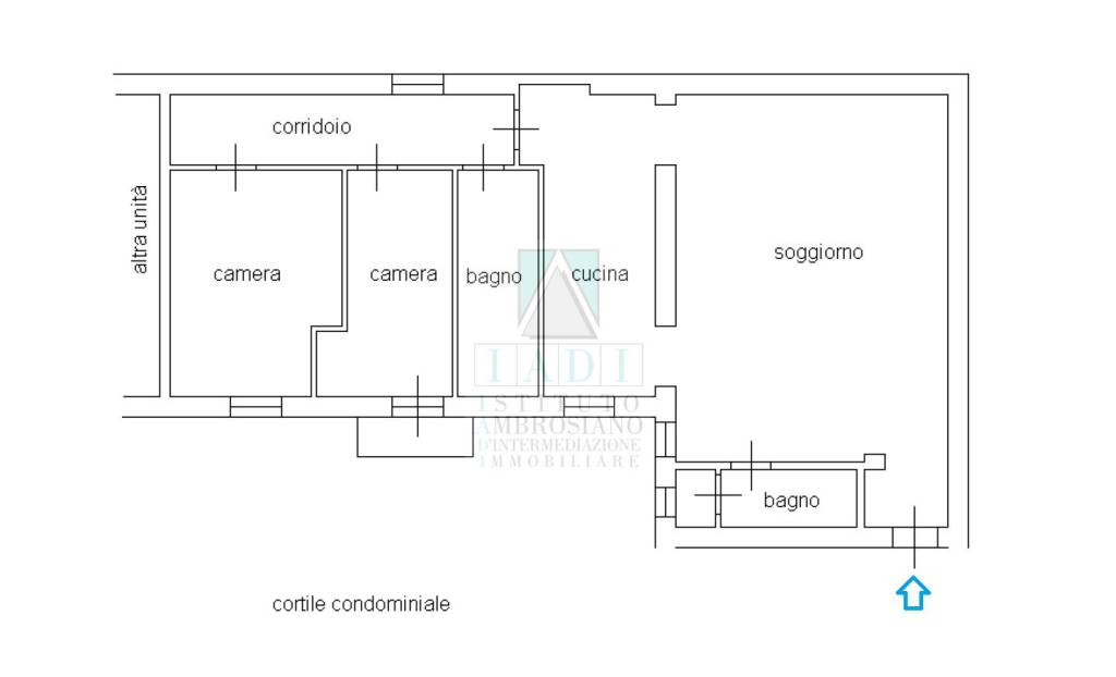 pianta appartamento