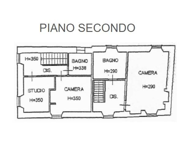 PLANIMETRIA PIANO SECONDO