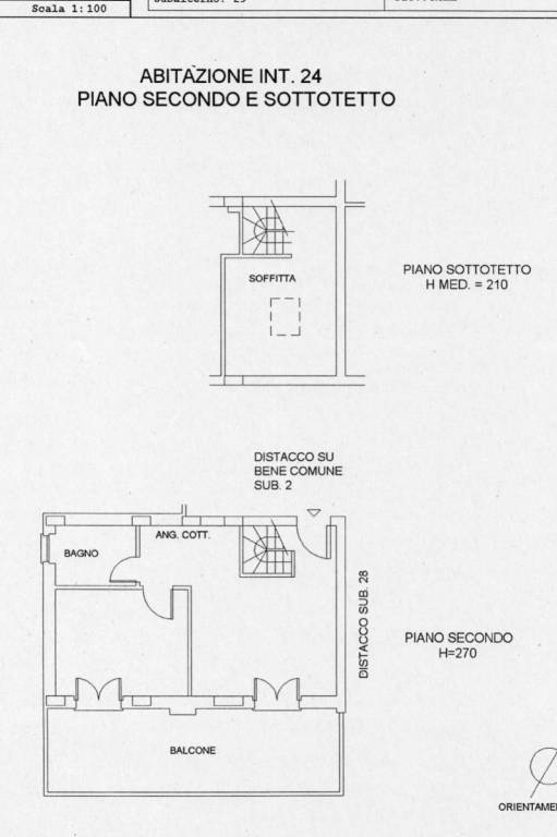 Planimetria appartamento 1