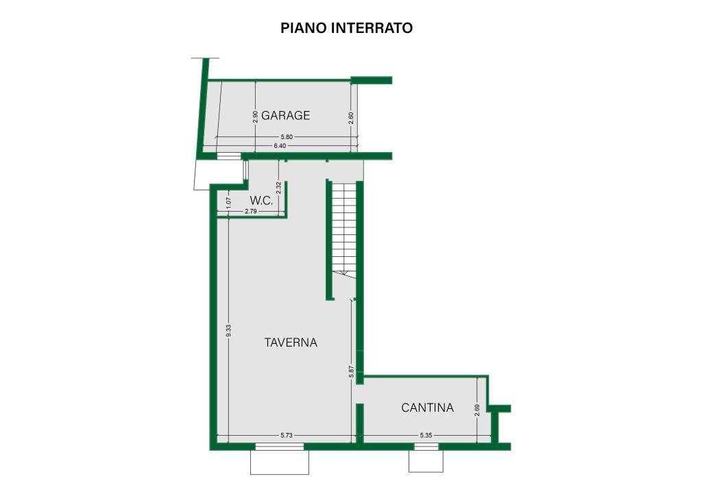 PIANO INTERRATO_PESCANTINA