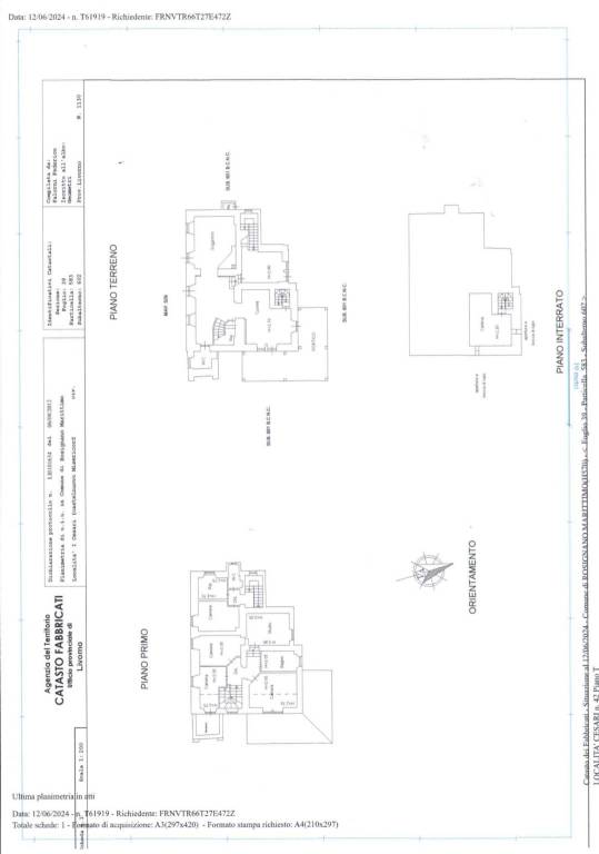 PLANIMETRIA ABITAZIONE 1