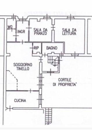 planimetria PT zona giorno