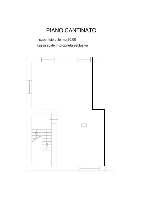 plan piano cantinato 1