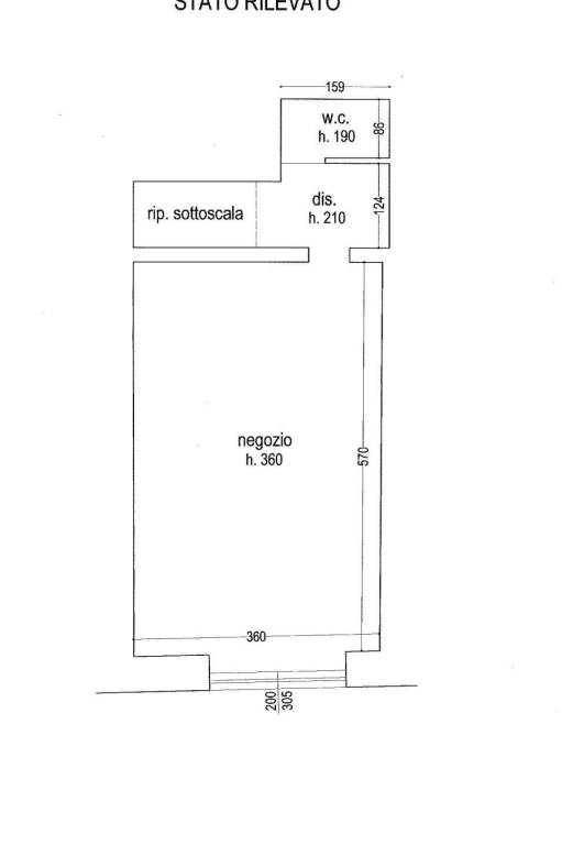 plan negozio