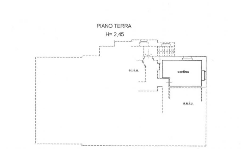 planimetria cantina