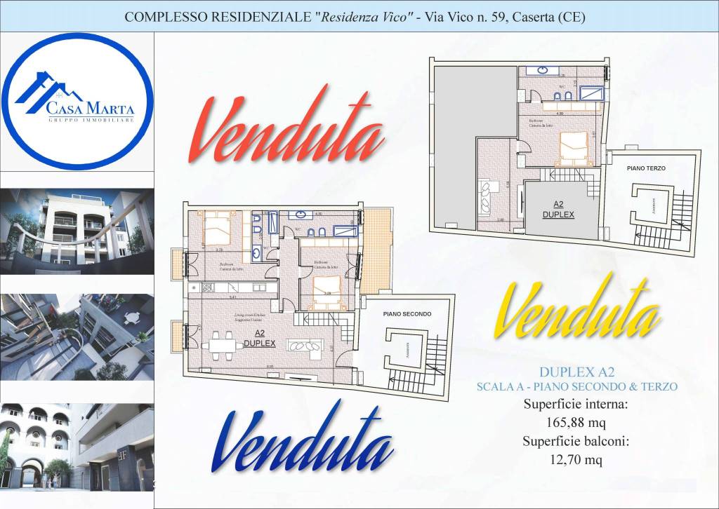 duplex venduto