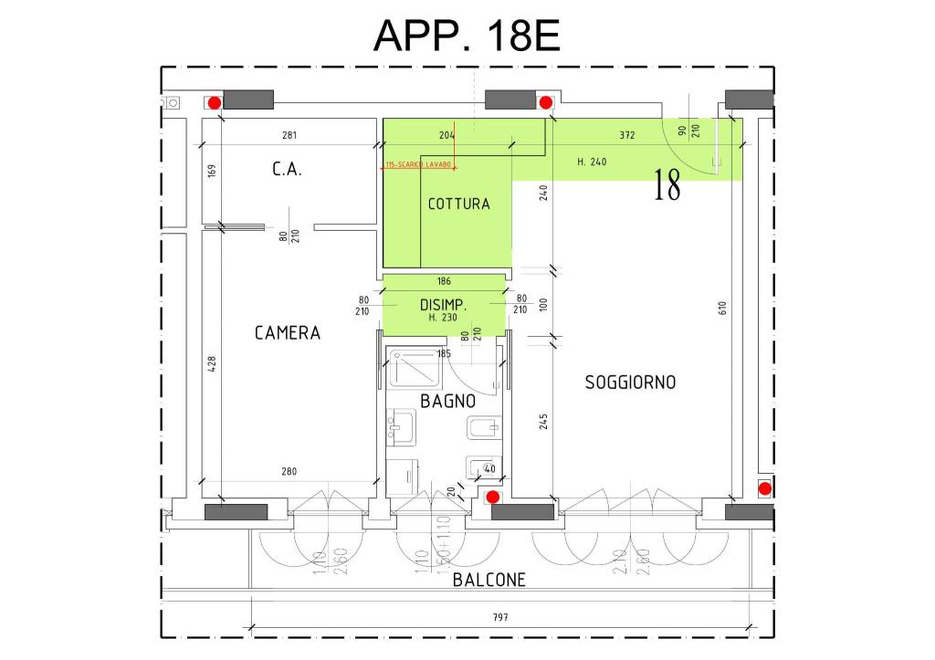 Planimetria architettonico 1