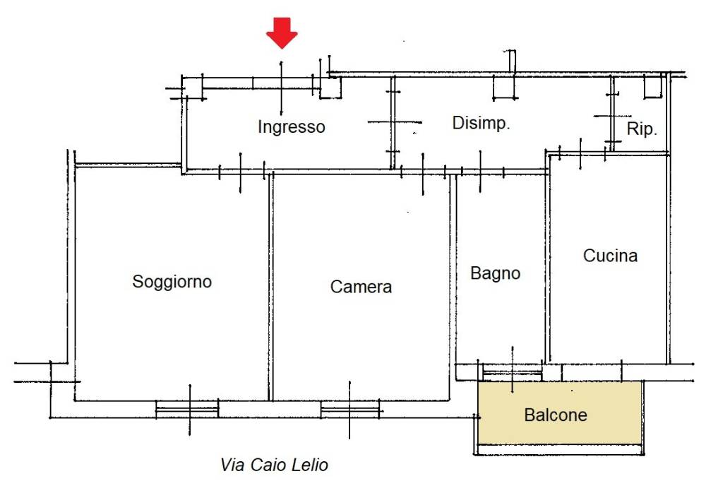 PLAN Via Caio Lelio 28 PUBBL