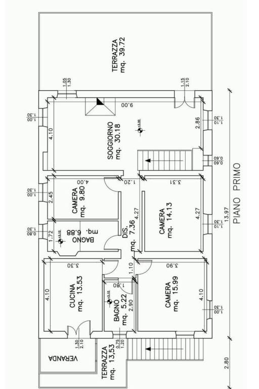 PROGETTO piano primo stato di fatto 1