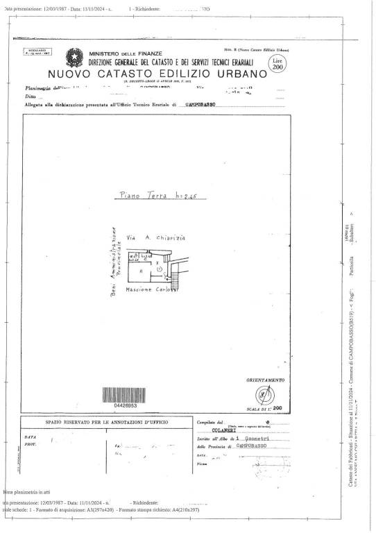 via chiarizia 19.000€ 1