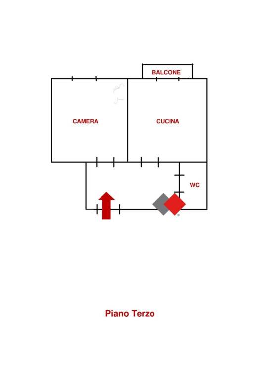 MI Porta Romana n° 131 - Planimetria Logata 013 1