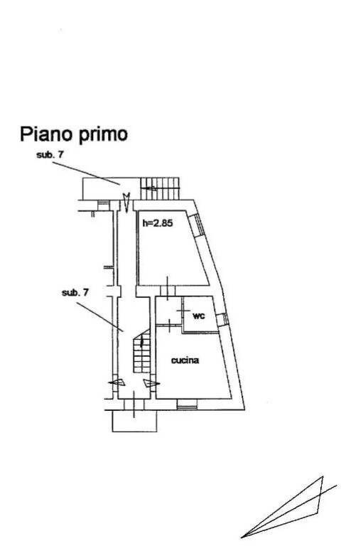 3 piano primo sub.6 A3 cl.3 vani 2,5 euro 187,22 1