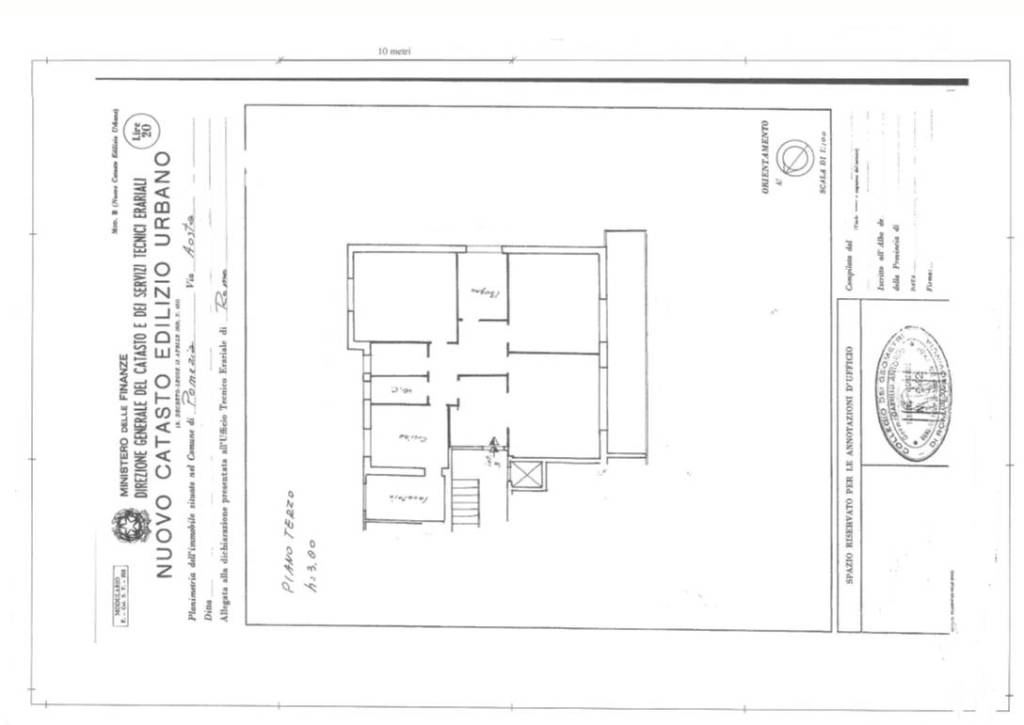 plan di via aosta