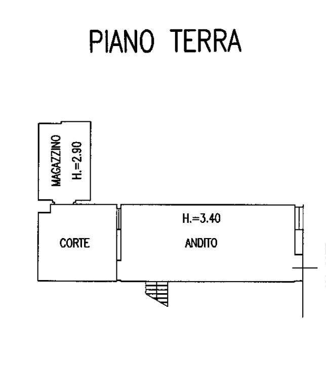 Planimetria piano terra