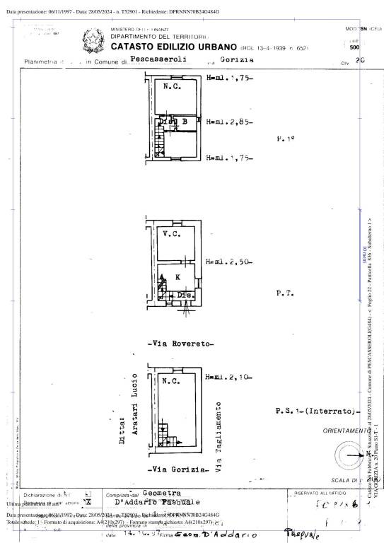 PLANIMETRIA CASETTA 1