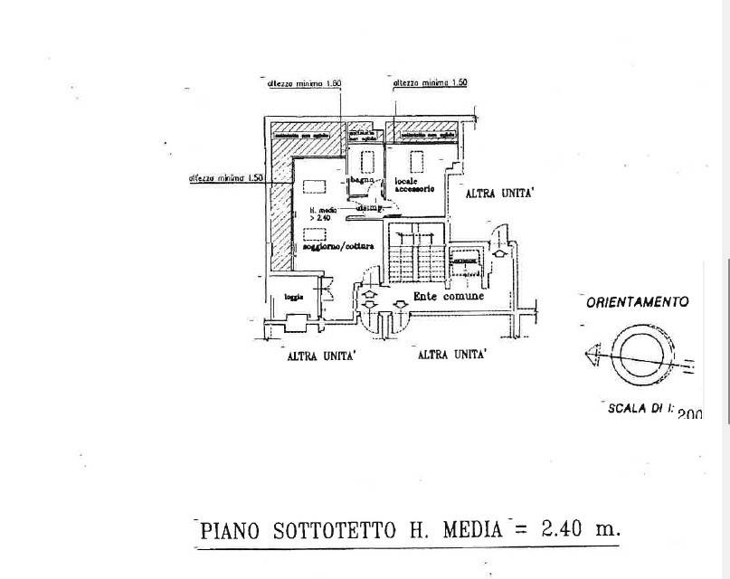 Piantina casa