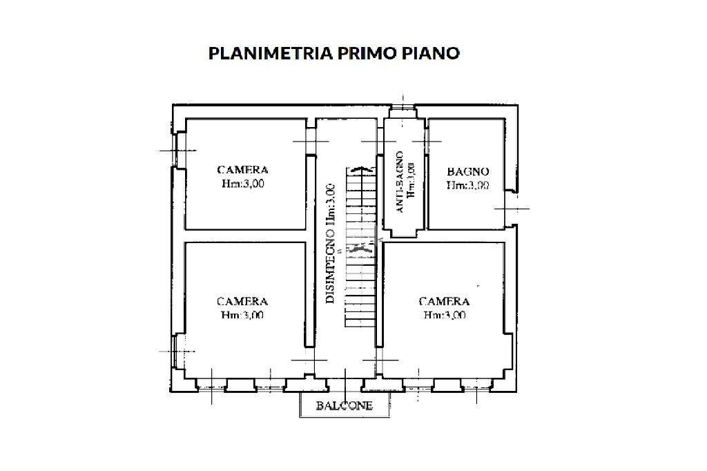 planimetria primo piano