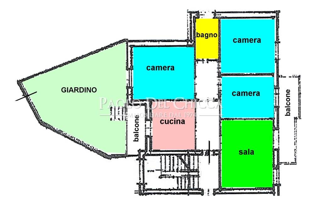 Appartamento con giardino Ardenza U4811 (19)