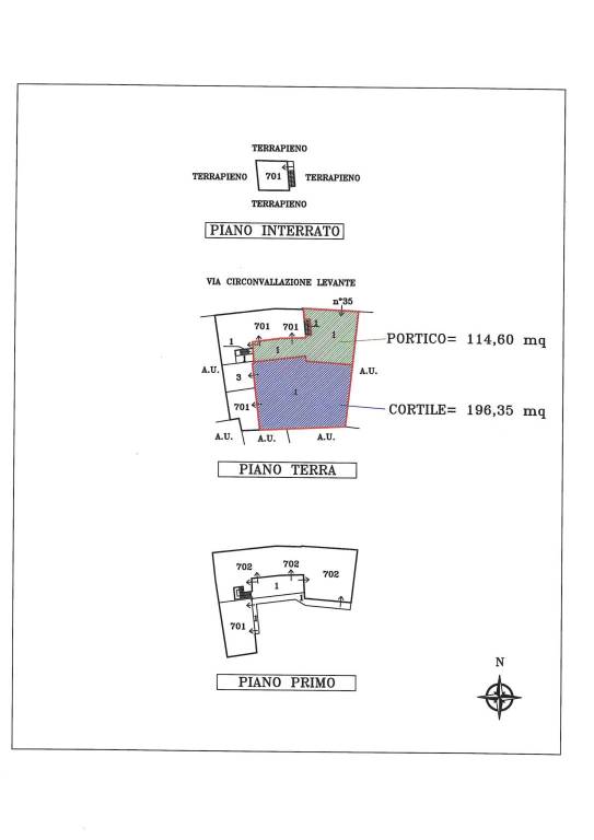 PIANO INTERRATO 1