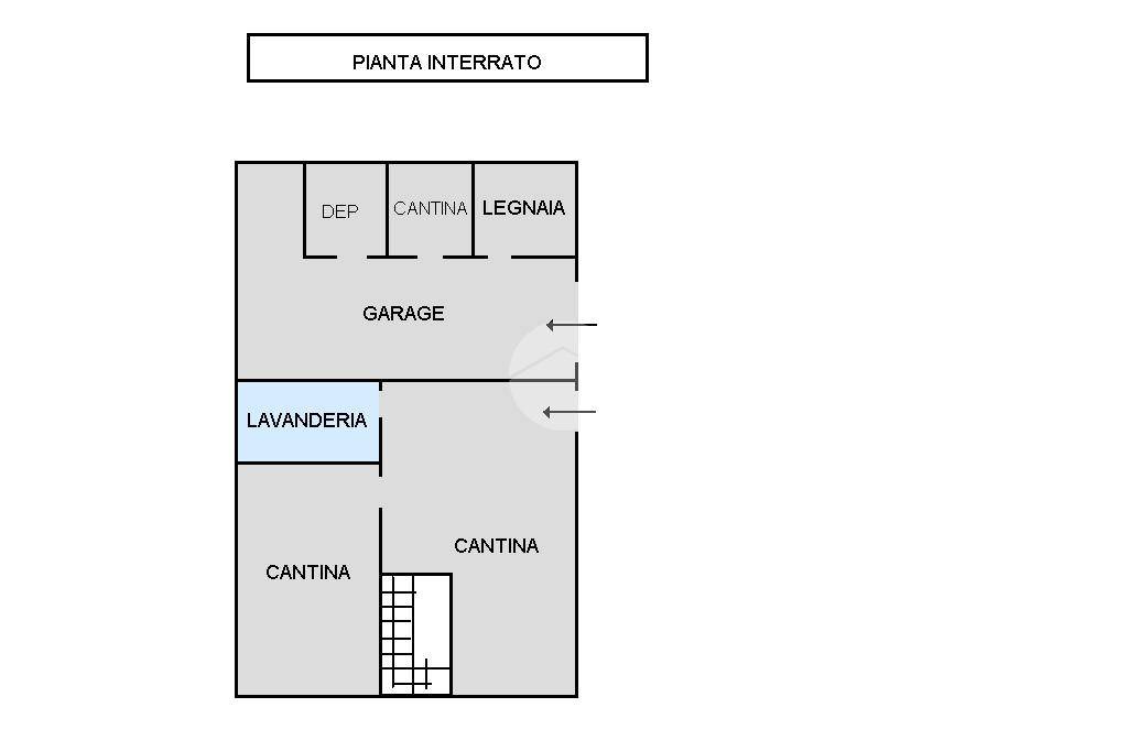 PIANTA PIANO INTERRATO