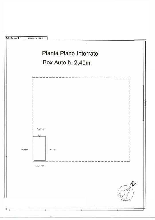 planimetria box auto  via giaiette_001468