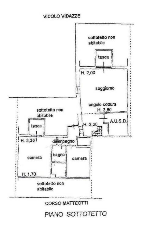 plan matteotti  mansarda ex giansante 1