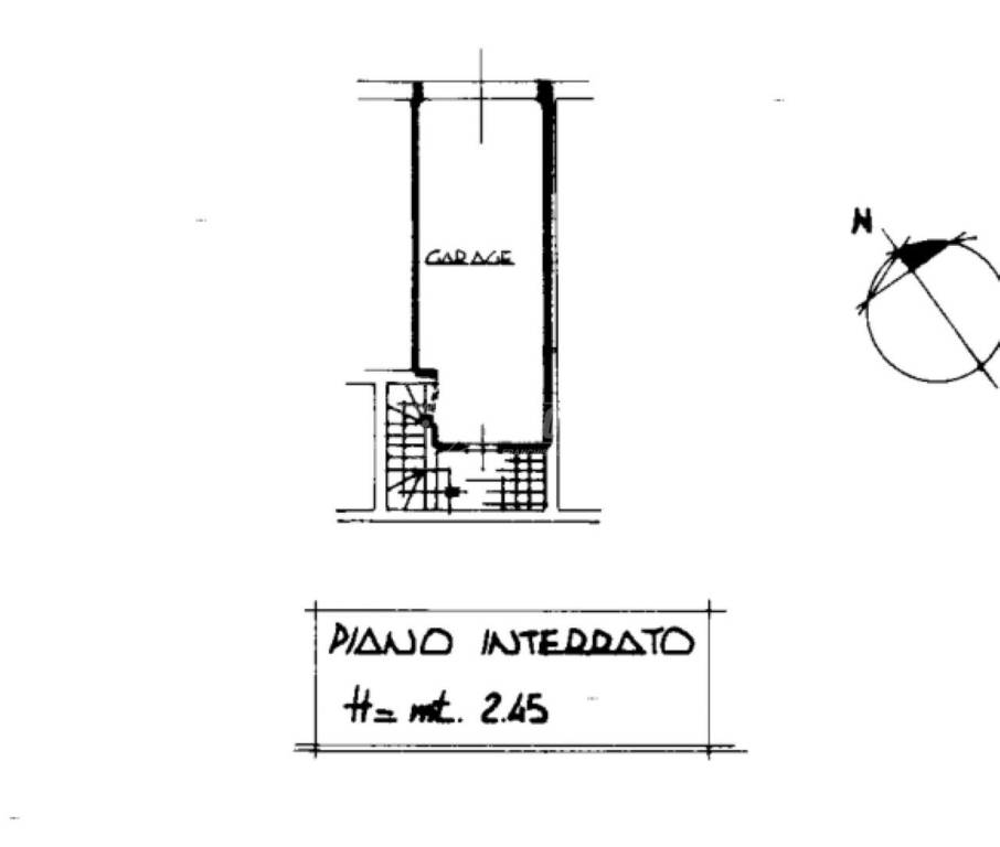 planimetria garage