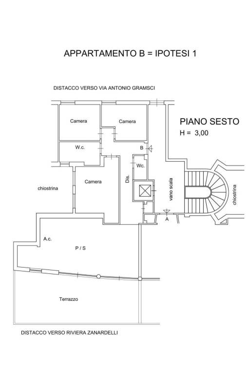 APPARTAMENTO B- IPOTESI 1 1