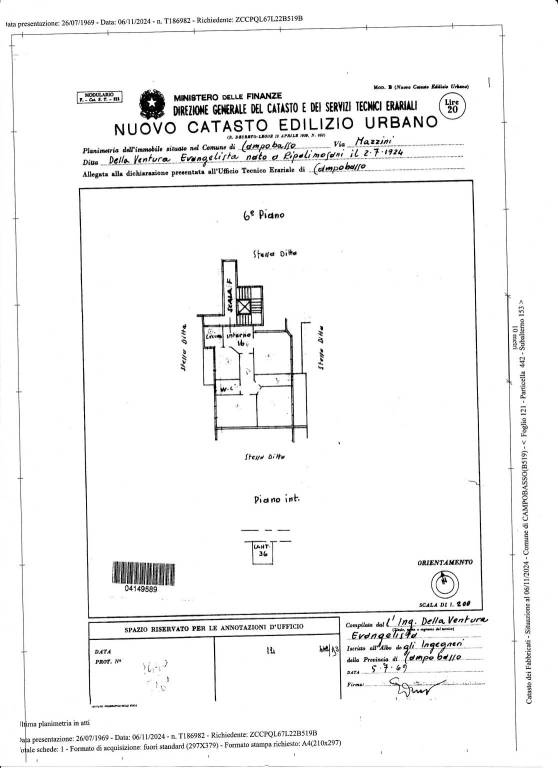 planimetria via mazzini 1